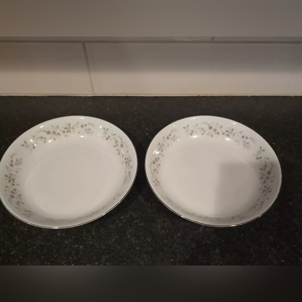 Vintage richmond coupe soup bowls by diamond china set of 2